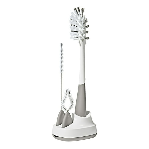 OXO Tot Water Bottle and Straw Cup Cleaning Set Brush Set, Gray, 1 Count