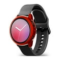 thumbnail image 1 of Hard PC Case with Tempered Glass Screen Protector Full Protective Cover Thin Clear Bumper Shell Replacement for Samsung Galaxy Watch Active 2 44mm Red, 1 of 7