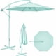 thumbnail image 1 of Sombrilla Moderna Premium Grande 3M Jardin Exterior Playa Terraza Menta Jardimex, 1 of 7