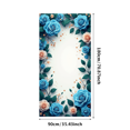 thumbnail image 1 of Floral Backdrop Banner Flower Arrangement Background for Wedding Party Photography Props Decoration Event Romantic Setting Elegant Roses Garden, 1 of 3