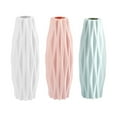 thumbnail image 2 of 1Pc Nordic Style Vase Modern Creative Simplicity Vase Decoration Flower Container Desktop Adornment White, 2 of 7