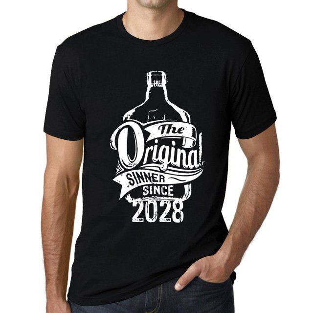 T-Shirt Graphique pour Hommes le Pécheur Original depuis 2028