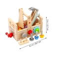thumbnail image 2 of VERDANVERSE Kids Tool Set for Pretend Play with Plastic Tools Including Hammer Screwdriver Wrench 1 Set, 2 of 8