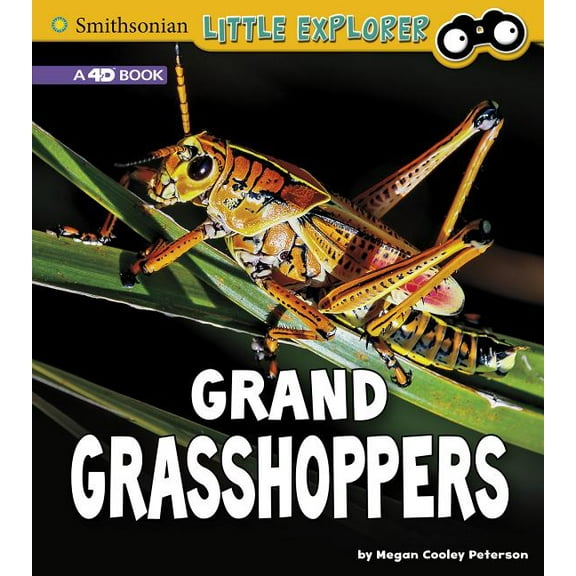 Little Entomologist 4D Grand Grasshoppers: A 4D Book, (Paperback)