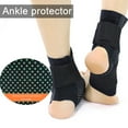 thumbnail image 4 of 1 Pair Adults Ankle Brace Adjustable Men Women Sprained Ankle Support Injury Recovery Achilles Tendonitis Plantar Fasciitis Compression Sleeve Wrap, 4 of 7