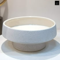 Mystique Ceramic Footed Bowl