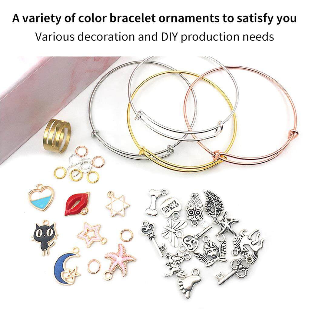 Kit De Fabrication De Bracelet 1000+ Pièces - Perles, Outillage, Rangement - Occasion