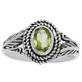 thumbnail image 3 of Natural Peridot 925 Sterling Silver Ring s.6 Jewelry DGR1131_E_6 R-1044, 3 of 7