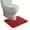 Red, variant on Djiypn Soft Foam Toilet Rug U-Shaped, Soft and Comfortable Bath Mat, Super Water Absorption, Non-Slip, Thick, Machine Wash and Easy to Dry for Bathroom, 16 X 20 Inches, Grey