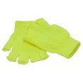 thumbnail image 1 of Gravedad Niños Sin dedos Color Array Guantes, Neon Amarillo Gravity Threads Guantes, 1 of 1