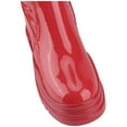 thumbnail image 4 of Women's Fashion Over The Knee Boots Comfortable Round Toe Chunky Block Heels Thigh High Boots, 4 of 6