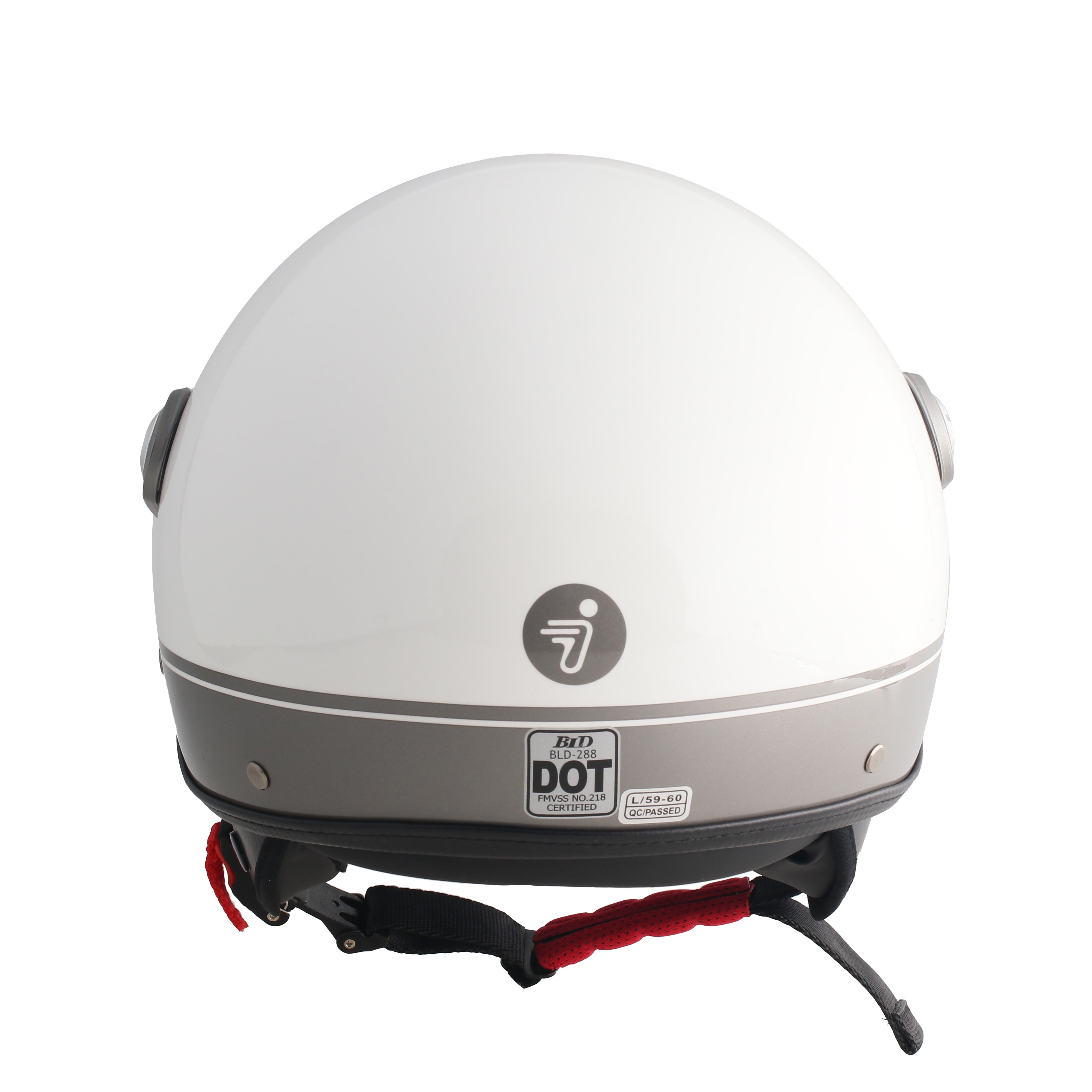 Segway Half-Face Helmet (L size, White) - Walmart.com