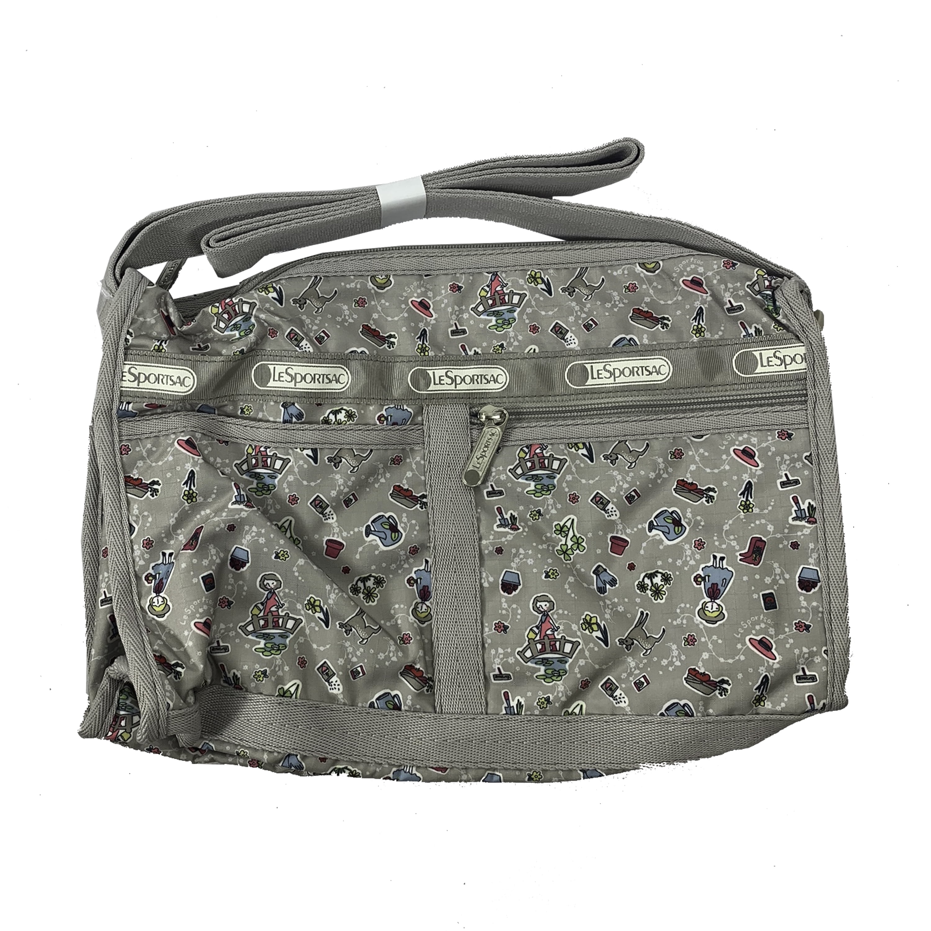 lesportsac classic deluxe shoulder satchel
