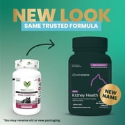 VetriScience Kidney Health Tablets for Cats, Chicken & Fish, 60 Count