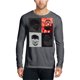 thumbnail image 1 of Camiseta gráfica texturizada William Rast para hombre gris grande, 1 of 1