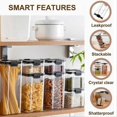 thumbnail image 4 of Stackable Sealed Jar for Kitchen-Large Grain Storage Organizer, 4 of 5