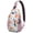 Marine Adorable Crab-41, variant on Marine Adorable Crab Sling Bag for Women Men Shoulder Backpack Chest Bag Chest Bag Travel Hiking Casual Sport Daypack