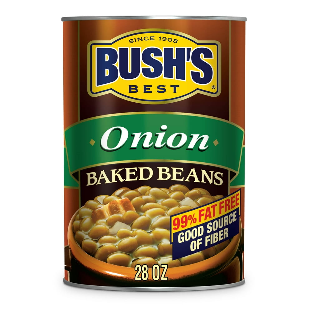Bush's Baked Beans with Onion, Canned Beans, 28 oz