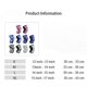 thumbnail image 5 of 2 Pack Knee Braces for Knee Pain, Compression Knee Brace, Knee Support for Women/Men - Running Knee Brace, Knee Sleeves Weightlifting-Blue S, 5 of 5