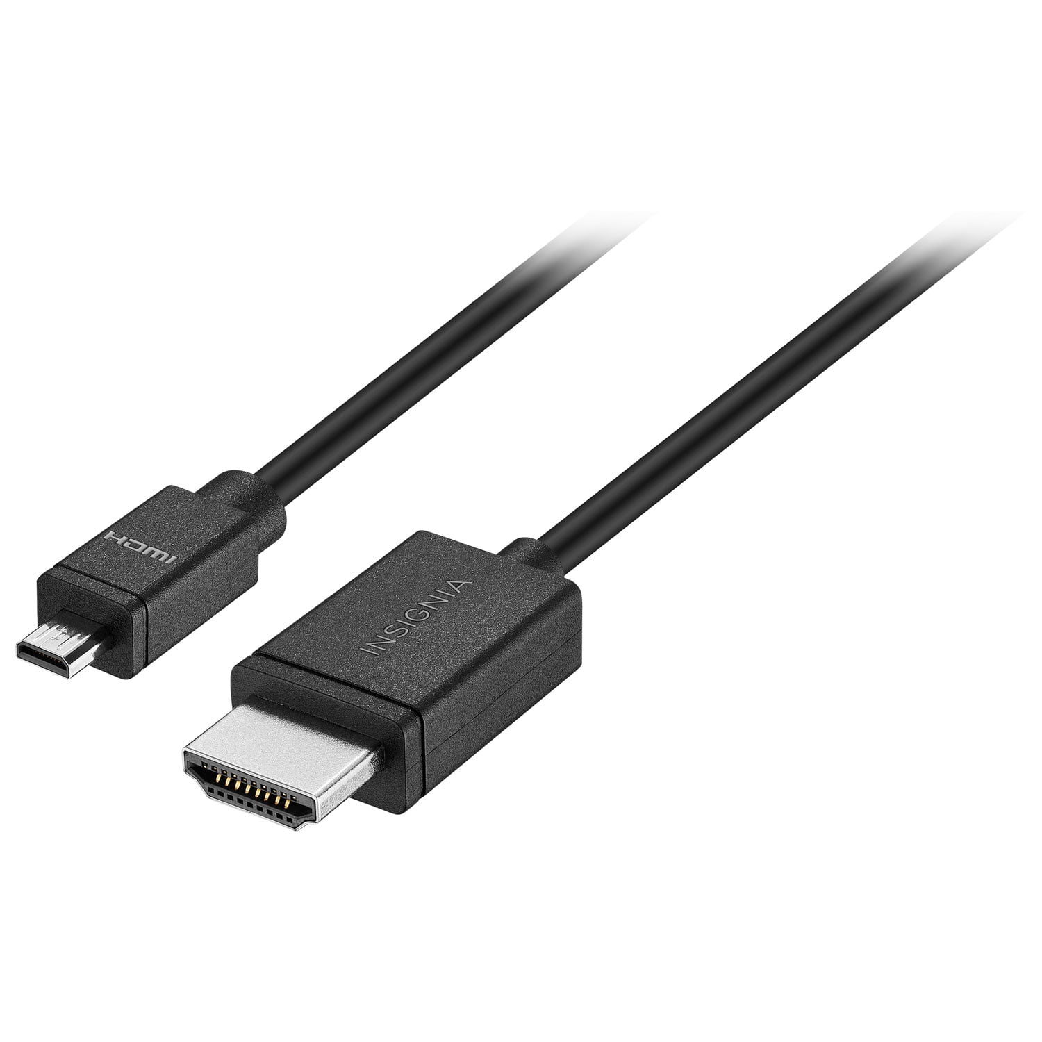 Insignia 2.4m (8 ft.) HDMI to Micro HDMI Cable – Black