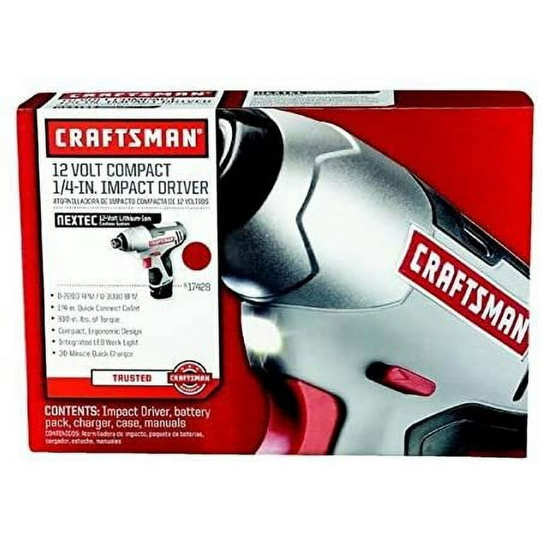 Craftsman 17428 nextec impact driver deals
