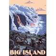 thumbnail image 4 of Hawaii, Big Island, Lava Flow Scene (1000 Piece Puzzle, Size 19x27, Challenging Jigsaw Puzzle for Adults and Family, Made in USA), 4 of 4