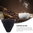 thumbnail image 2 of 2 Pcs Filtre à Café en Silicone Réutilisable Entonnoir à Café Pratique Passoire à Café, 2 of 9