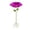 Pink, variant on CoreLiving Bird Baths for Outdoors, Metal Flower Garden Stakes Bird Bath for Outside, Decorative Hummingbird Bath Bowl, Sturdy Small Birdbath for Gardening, 1 Pack