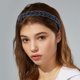 thumbnail image 2 of Diadema de aro Con cuentas Unique Bargains 1 pieza mujer Azul Negro 0.43 pulgadas, 2 of 7