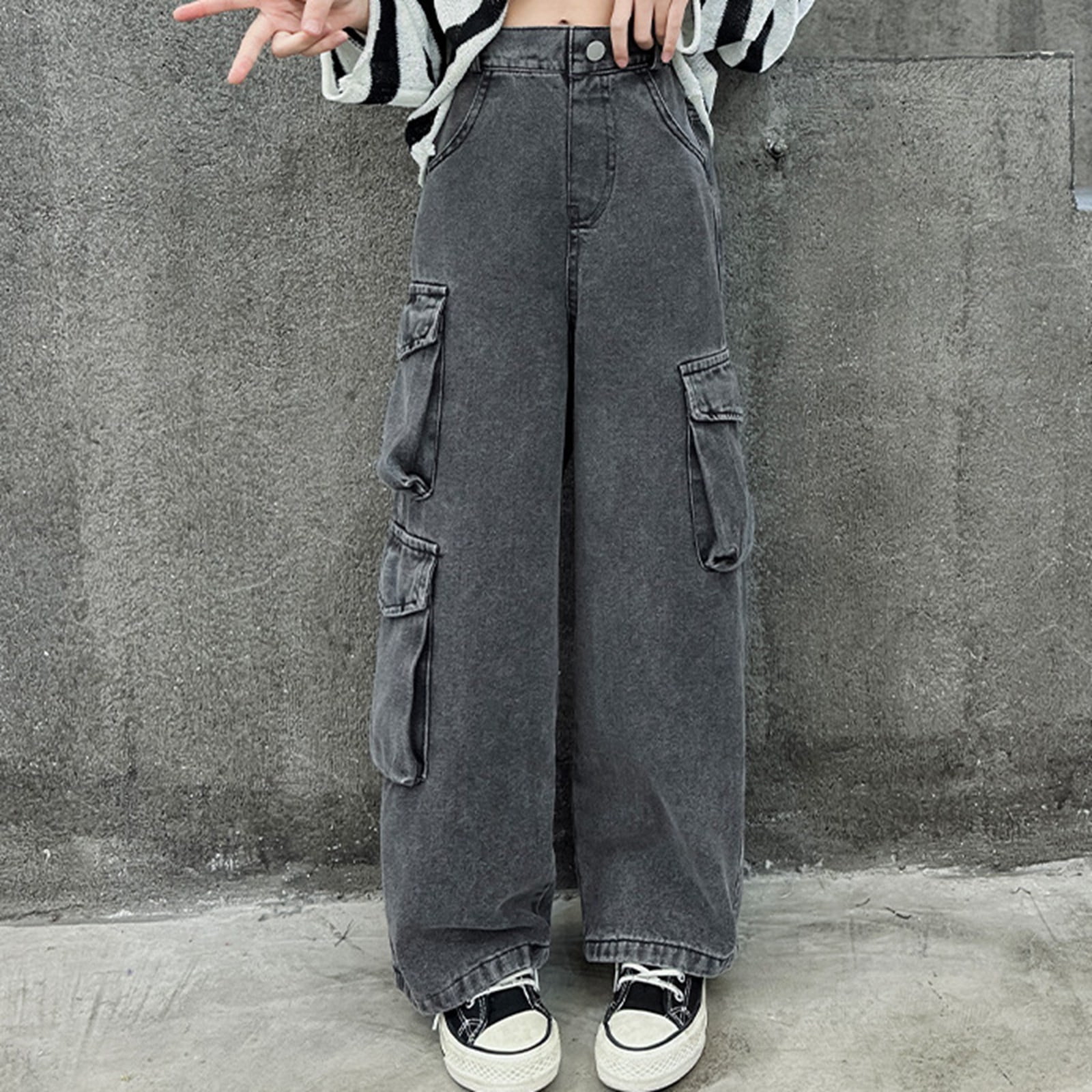 Jeans FUBU Pour Petite Fille Taille 4 - Neuf Avec étiquettes - Bootcut Bordure Satin - Livraison Gratuite