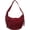 A-winered, variant on Nylon Crescent Crossbody Bag for Women  Tote Handbag Casual Sling Bag Dumpling Purse Bag for Outdoor Travel