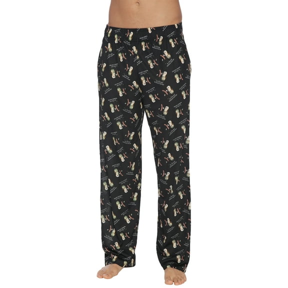Intimo Sausage Party Mens' Frank Weinerton Brenda Bunson Lounge Sleep Pajama Pant Casual Loungewear Sleepwear