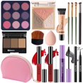 thumbnail image 1 of Set de Maquillaje PWYSHXDF 15 Piezas para Cara y Ojos, 1 of 7