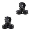 thumbnail image 4 of Shengyu 4 Pieces52mm Elastic *RC Car Tires Wheel Rims Hub Running Racing Drifting Tyres On-road Crawer Assembly Accessories Round Disc/Black 2Set, 4 of 6