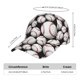 thumbnail image 2 of Balery Cute Baseball Gorra de béisbol de tamaño ajustable para correr, entrenar y actividades al aire libre. Gorra de papá para todas las estaciones., 2 of 6