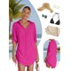 thumbnail image 5 of Traje de baño MOHHOM Coverup para mujer, traje de baño Rose Red S, 5 of 7