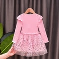 thumbnail image 3 of LWNYDPLSD Evening Gown Black Evening Little Girls Princess Dresses White Wedding Dress Plus Size Maxi Dress Fall Maxi Girls Size 4t Clothes, Pink 6-7 Years, 3 of 9