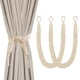 thumbnail image 4 of 2 alzapaños de algodón natural para cortinas, elegantes alzapaños decorativos de estilo bohemio, suaves y tejidos a mano para decoración de cortinas de hogar, oficina y cafetería (beige), 4 of 7