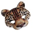 thumbnail image 2 of 1pc Halloween Mask Decoration Masquerade Party Leopard Mask Animal Mask Ornament, 2 of 2