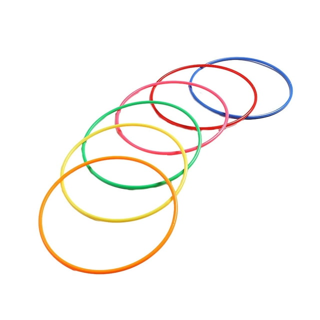 Night Market Stall Ring Toys Plastic Throwing Set Ring Game Thickened Hollow Circle