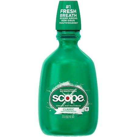 SCOPE Mouthwash, Original Mint 50.70 oz