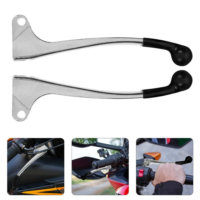 GOOHOCHY 1Par Palancas De De Metal Para Motocicletas Reemplazo Universal Con Superficie Anodizada Resistente