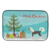 Chinese Crested Christmas Tree Dish Drying Mat