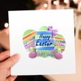 thumbnail image 7 of 3drose, Easter Egg Greetings, 6 Greeting Cards with Envelopes, 7 of 7