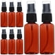 thumbnail image 5 of 20 piezas de plástico mini botella de aerosol pequeña vacía para maquillaje y cuidado de la piel Uso de viaje recargable (marrón con pulverizador negro), 5 of 6