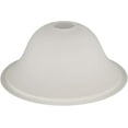 thumbnail image 2 of B&P Lamp Small Frosted Torchiere Lamp Shade with 3-Way Black Socket and Ring, 2 of 7