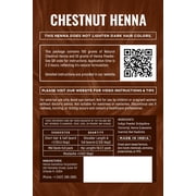 Chestnut | 100% Natural Hair Dye Kit | Vibrant Colors with Pure Henna & Herbal Mix | Ammonia-Free & Chemical-Free Hair Coloring