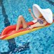 thumbnail image 2 of Hamaca Inflable Para Piscina, Hamaca Flotante, Cama Flotante Inflable Con Cobertizo De Sombra, Hamaca De Agua Portátil Plegable Para Adultos Y Niños Que Nadan Muyoka Hogar, 2 of 7