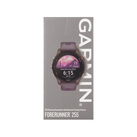 Garmin Forerunner 255 Running Smartwatch (Slate Gray), 010-02641-00