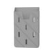 thumbnail image 4 of Portatarjetas para teléfono celular/cajas de caja para teléfono, accesorios con dijes para bolso de mano, decorativos Gris Yuyangstore Titular de la tarjeta del teléfono, 4 of 8